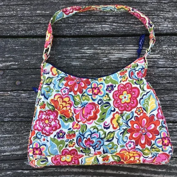 Vera Bradley Hope Garden Hobo Shoulder Bag/Purse - Picture 3 of 6